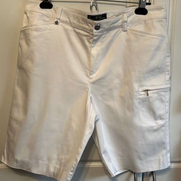 Ralph Lauren Active wear. White shorts size 10. - Picture 1 of 6